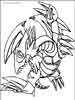 Yu-Gi-Oh! color page, cartoon coloring pages picture print