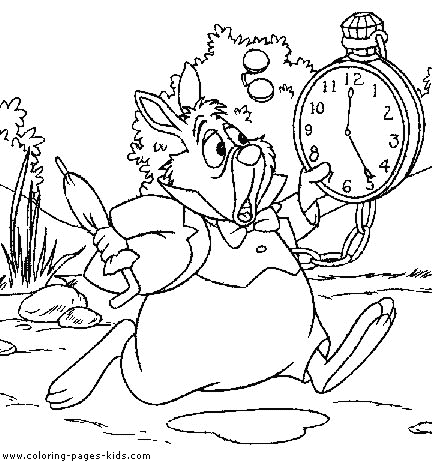 Alice Wonderland Coloring Pages on Alice In Wonderland Coloring Pages   Coloring Pages For Kids   Disney