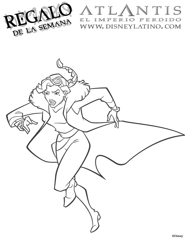 Atlantis coloring page, disney coloring pages, color plate, coloring sheet,printable coloring picture