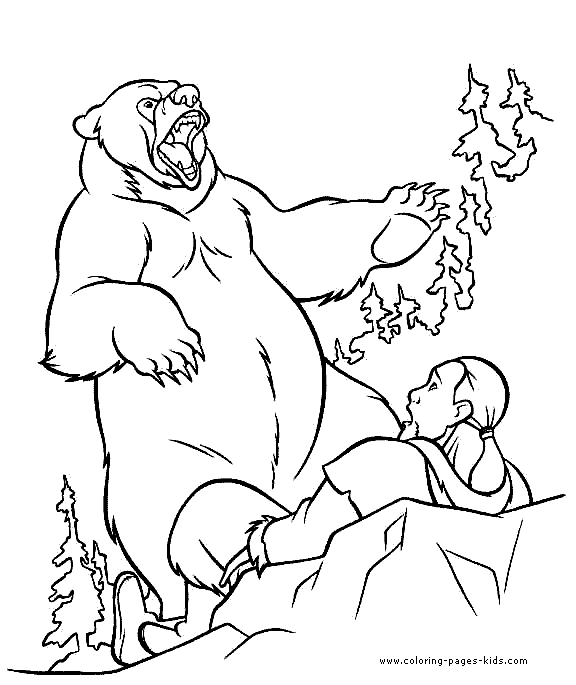brother bear color sheet, disney coloring pages, color plate, coloring sheet,printable coloring picture