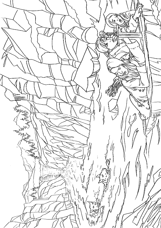 narnia coloring pages for kids - photo #19