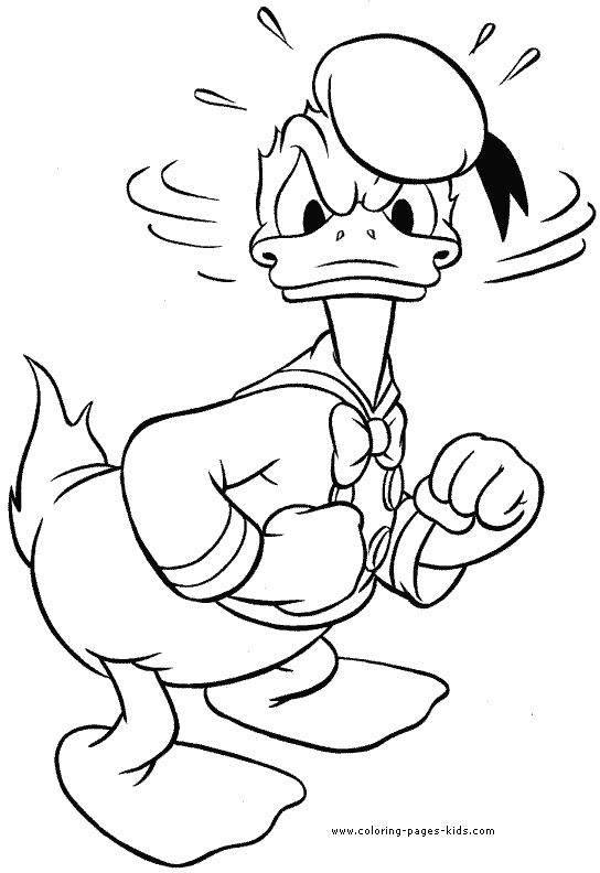daisy and donald duck coloring pages - photo #48