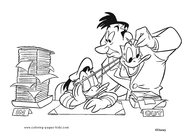 Donald Duck color page, disney coloring pages, color plate, coloring sheet,printable coloring picture