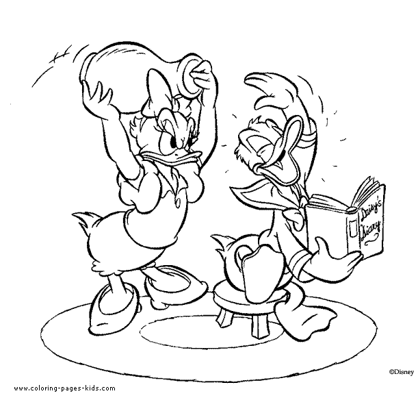 Donald Duck color page, disney coloring pages, color plate, coloring sheet,printable coloring picture