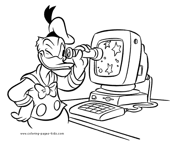 Donald Duck color page, disney coloring pages, color plate, coloring sheet,printable coloring picture