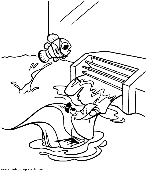 finding nemo coloring page, disney coloring pages, color plate, coloring sheet,printable coloring picture