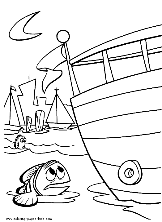 finding nemo coloring page, disney coloring pages, color plate, coloring sheet,printable coloring picture