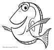 dory from Finding Nemo coloring pages