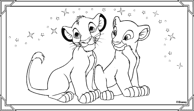 The Lion King color page, disney coloring pages, color plate, coloring sheet,printable coloring picture