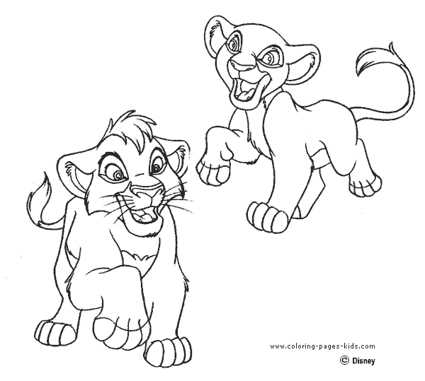 lion king simba and nala coloring pages. Lion King Coloring Pages Nala.