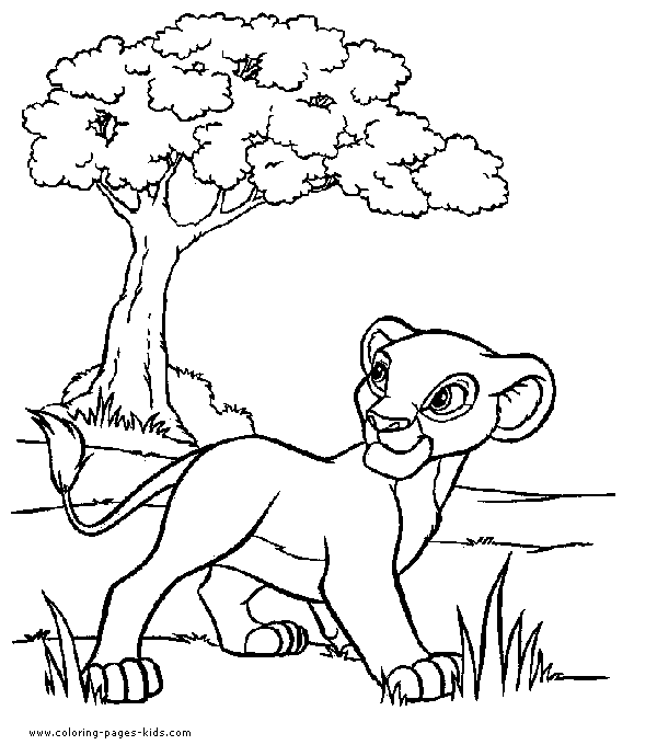 The Lion King color page, disney coloring pages, color plate, coloring sheet,printable coloring picture