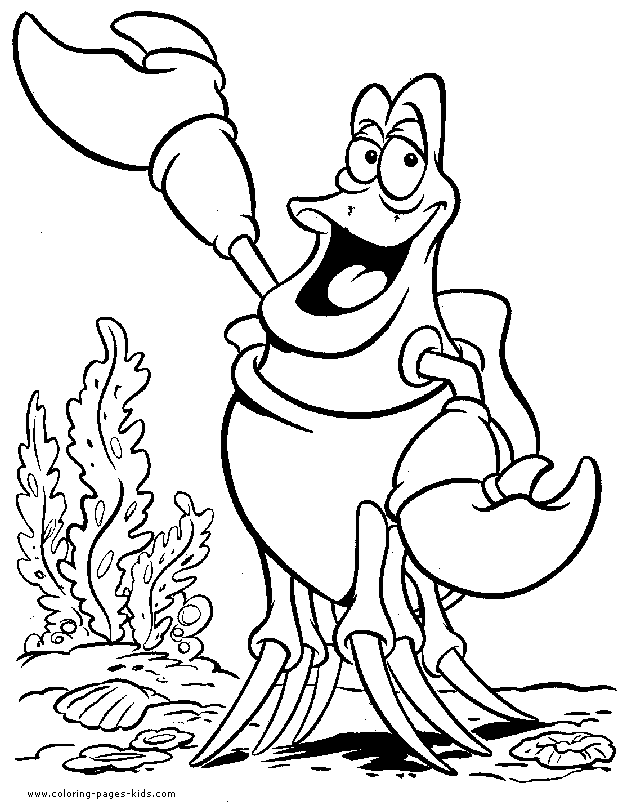 The Little Mermaid coloring pages - Coloring pages for kids - disney
