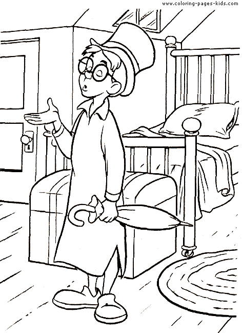 Peter Pan color page, disney coloring pages, color plate, coloring sheet,printable coloring picture