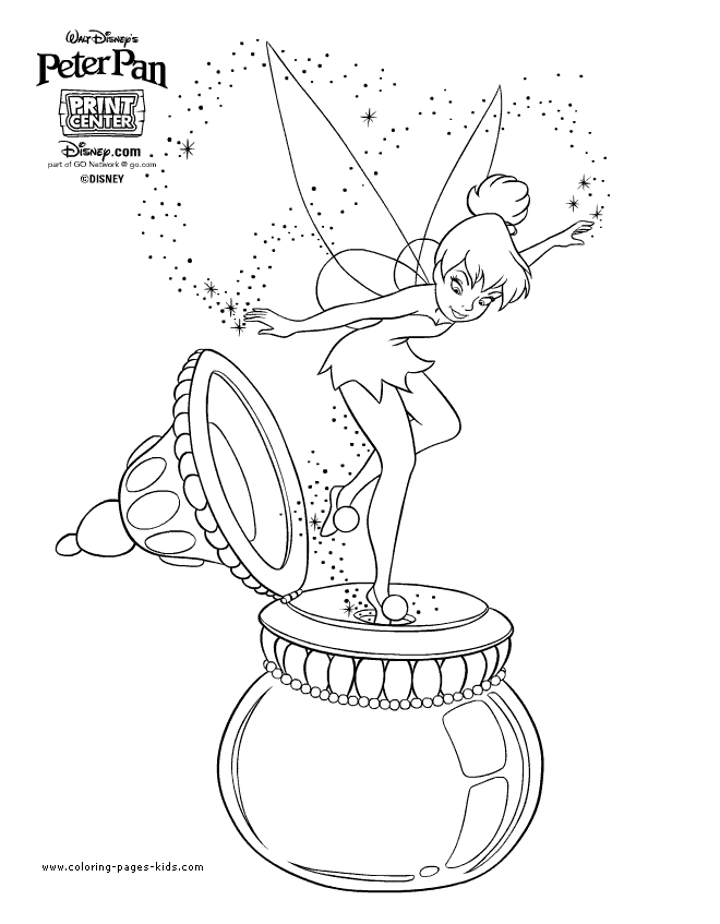 Peter Pan color page, disney coloring pages, color plate, coloring sheet,printable coloring picture