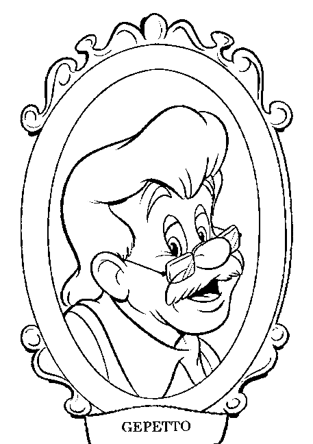 Pinocchio color page, disney coloring pages, color plate, coloring sheet,printable coloring picture