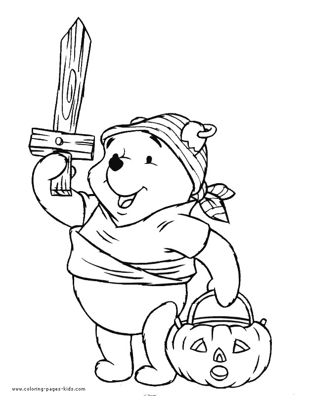 Winnie the Pooh color page, disney coloring pages, color plate, coloring sheet,printable coloring picture