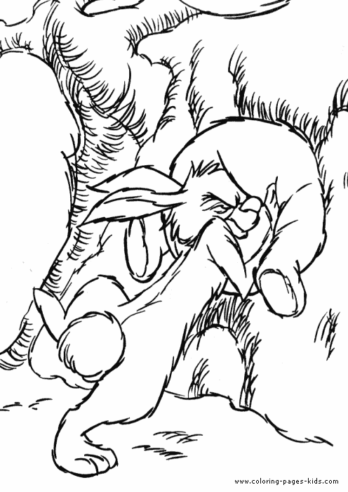 Rabbit Winnie the Pooh color page, disney coloring pages, color plate, coloring sheet,printable coloring picture
