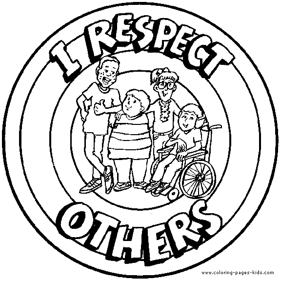 NEW COLORING PAGES FOR RESPECT