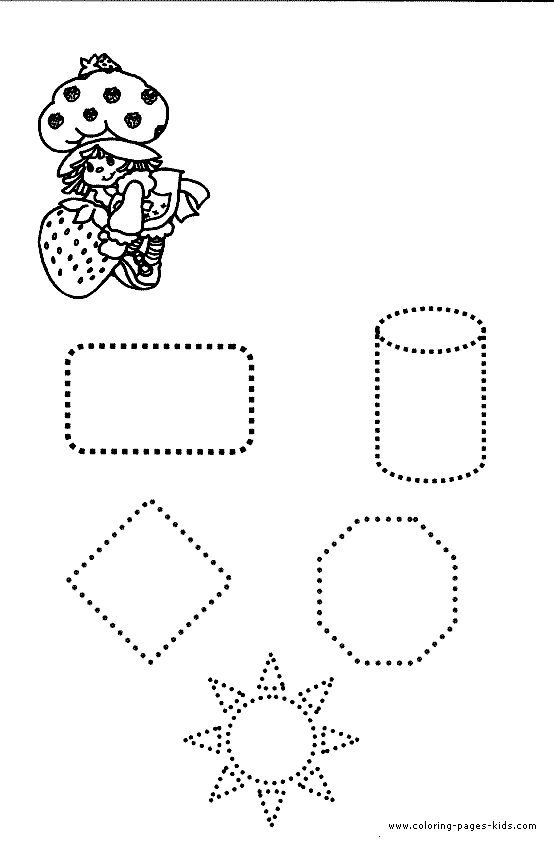 Shape Color Pages Coloring Pages For Kids Educational Coloring