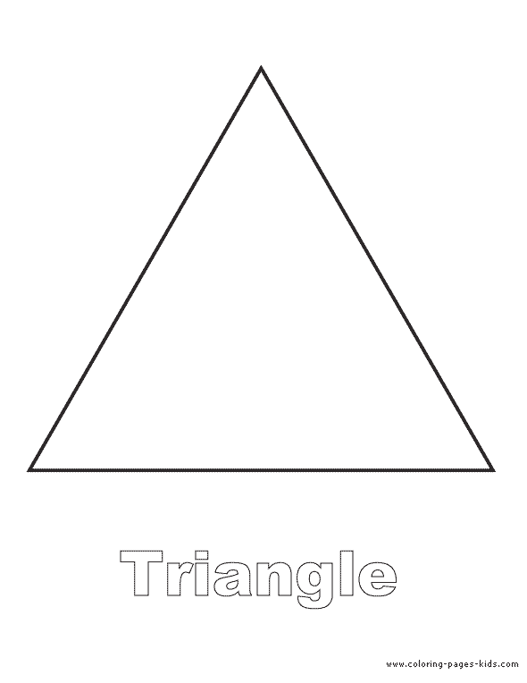 Shape Color Pages Coloring Pages For Kids Educational Coloring