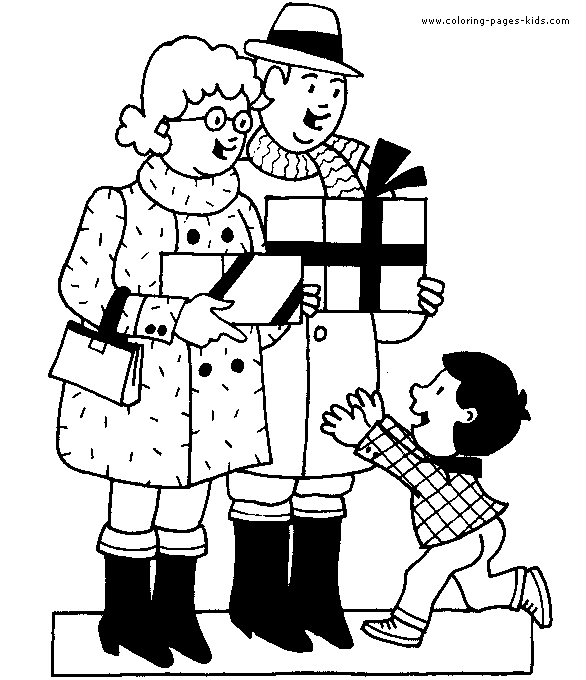 Family color page, family people jobs coloring pages, color plate, coloring sheet,printable coloring picture