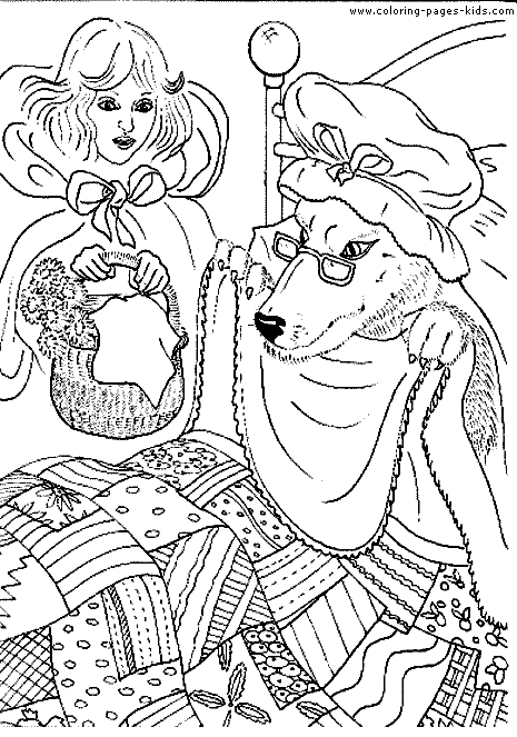 fairy tale coloring book pages - photo #21
