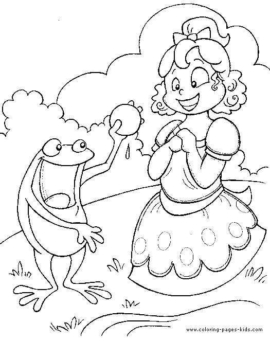 fairytale coloring pages - photo #7