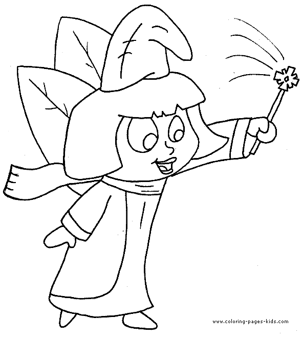fairies giants coloring pages - photo #30