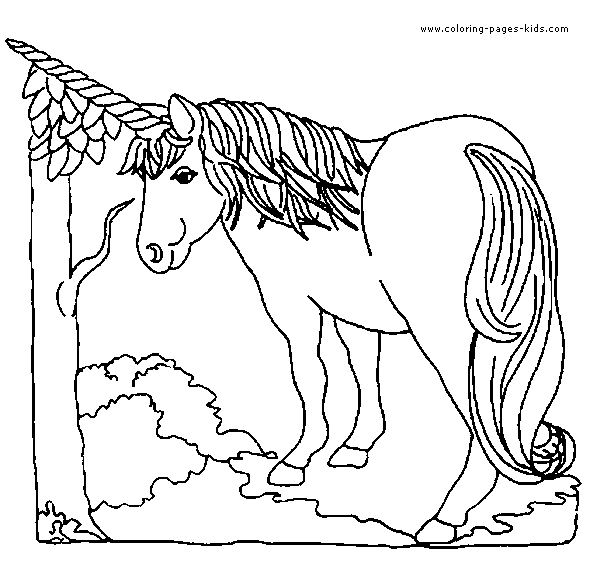 unicorn color page fantasy medieval coloring pages, color plate, coloring sheet,printable coloring picture