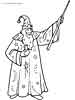 Wizard coloring pages for kids