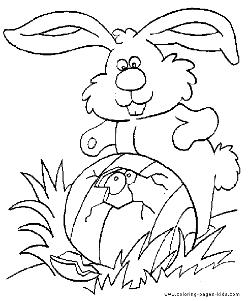 Easter Egg Surprise coloring page