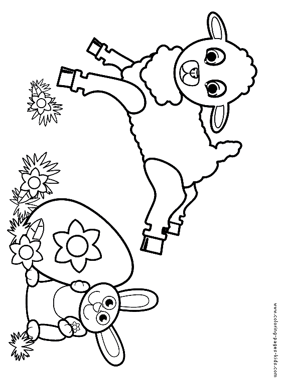 Easter colouring sheet