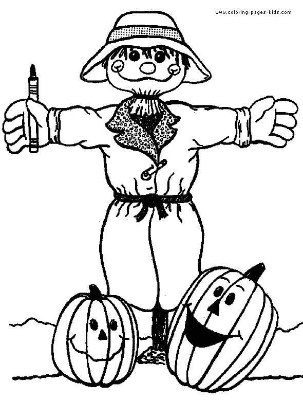 Halloween colouring pages