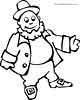 Leprechaun coloring pages for kids