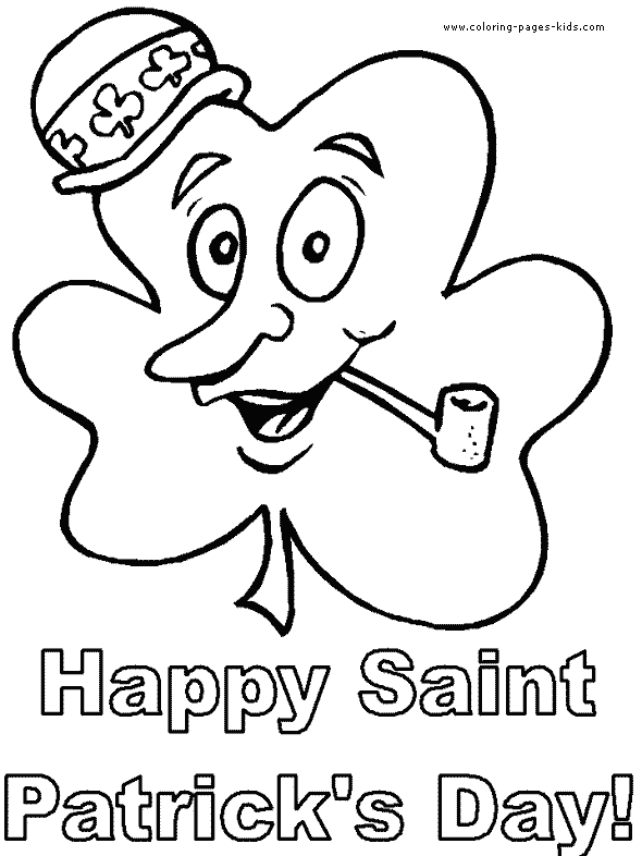 happy earth day coloring pages. Happy St. Patrick#39;s Day color