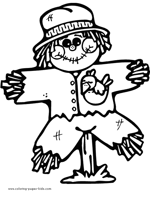 Scarecrow coloring