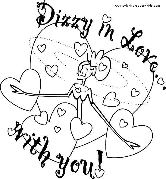 Valentine's day Card Dizzy in love 
