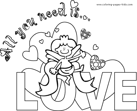 valentine blank coloring pages - photo #25