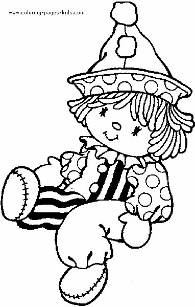 Circus & Clowns color page,  coloring pages, color plate, coloring sheet,printable coloring picture