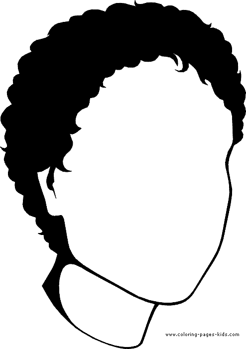 face parts coloring pages - photo #44
