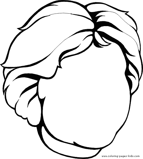 face coloring pages for kids - photo #32