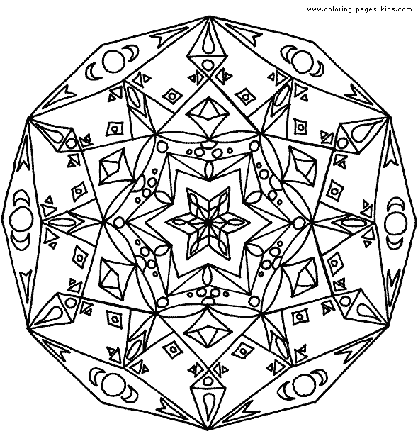 mandala coloring pages complicated song - photo #24