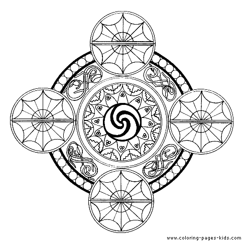 Mandala color page, coloring pages, color plate, coloring sheet,printable coloring picture