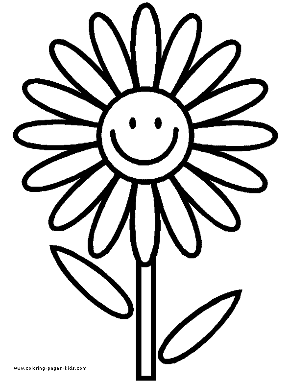 Flowers coloring pages, color plate, coloring sheet,printable coloring picture