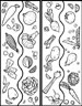 Vegetable coloring page