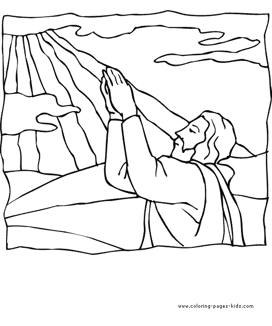 Praying to God color page pray color page, religious, religion coloring pages, color plate, coloring sheet,printable coloring picture