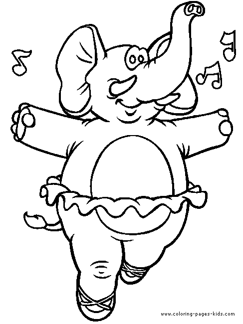dancer coloring pages for kids - photo #30