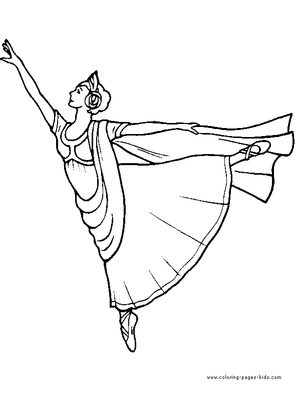 Ballerina color page Ballet, Ballerina and Dancing color page, sports coloring pages, color plate, coloring sheet,printable coloring picture