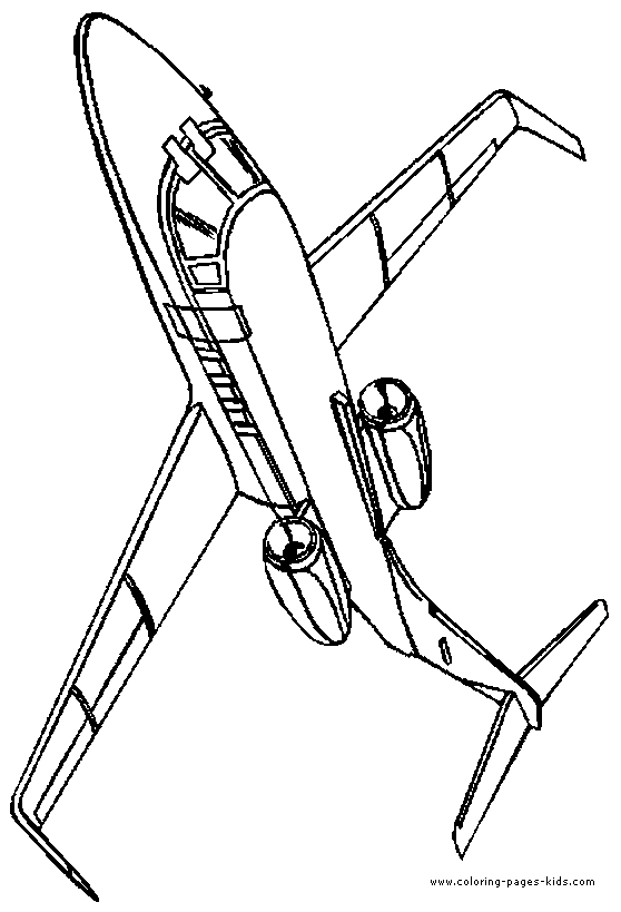 Airplane Coloring Page Free Printable prntbl concejomunicipaldechinu