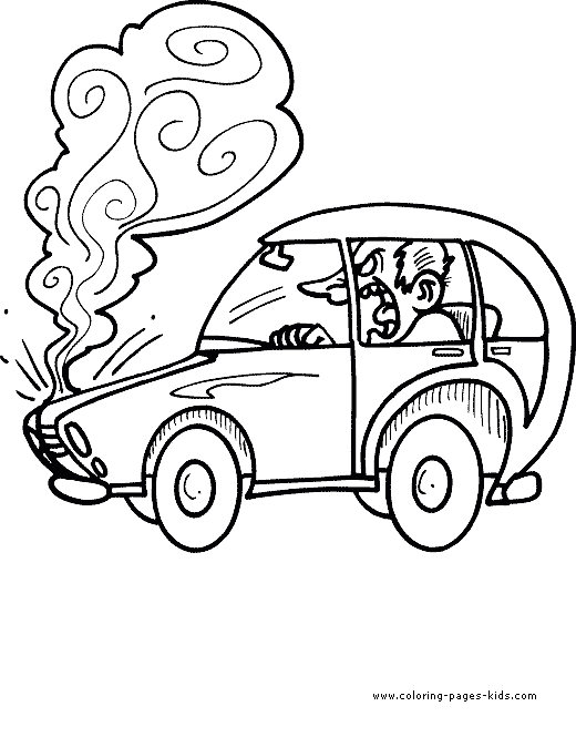 Car coloring page  Coloring pages for kids 